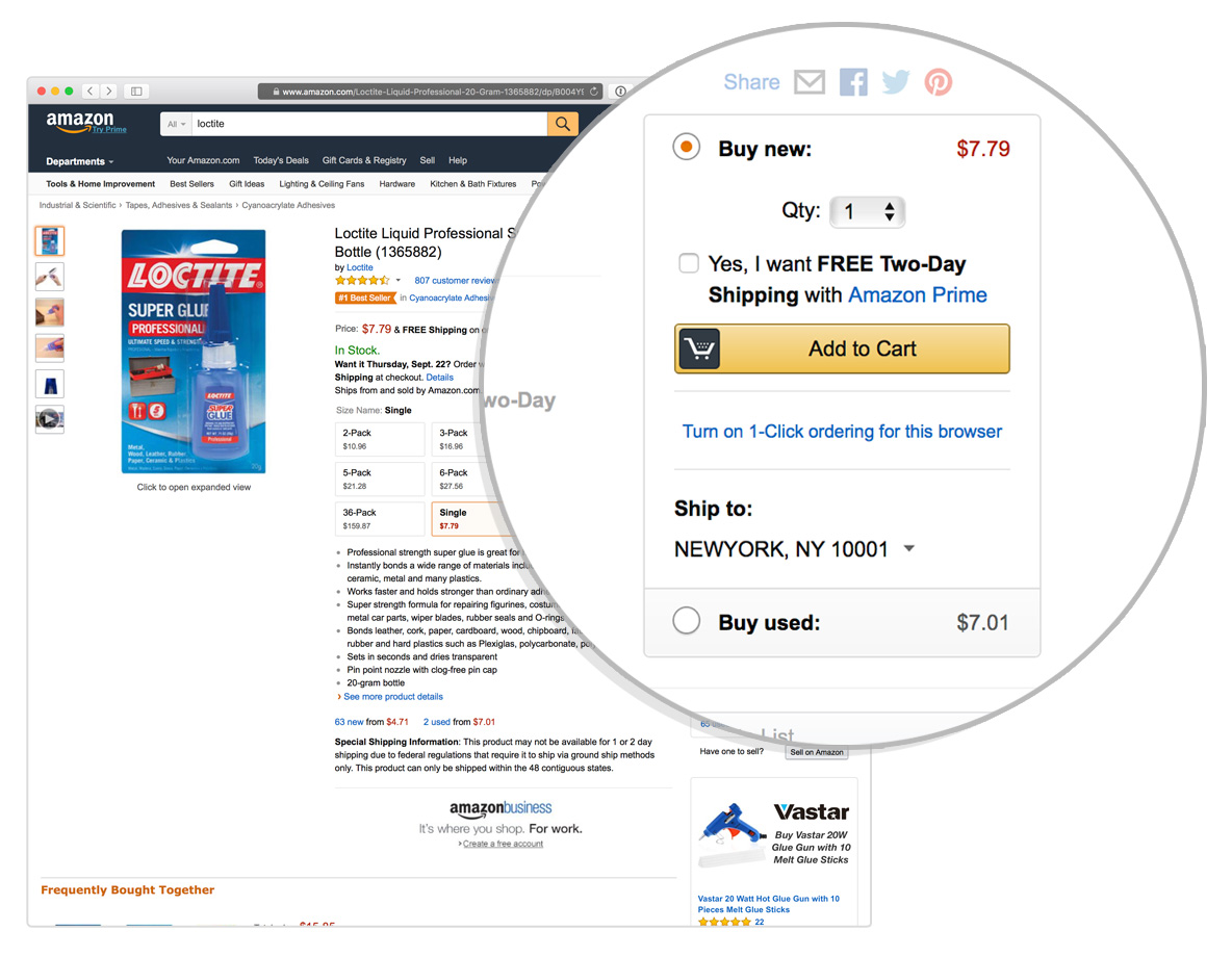 amazon buy box