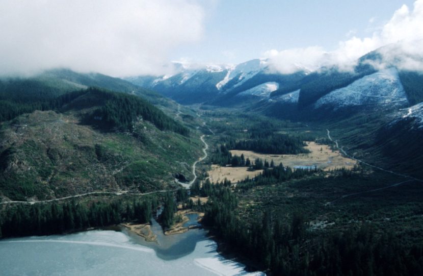 Logged lands near Lake Kathleen, on Admiralty Island, are among those Shee Atiká has agreed to sell to the Forest Service. (Photo courtesy U.S. Forest Service.)