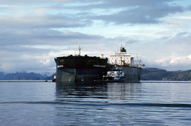 exxon valdez oil spill map The blame in the exxon valdez story