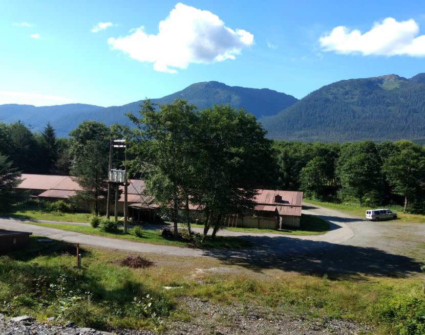 The former Thane Ore House restaurant in Juneau pictured on Aug. 8, 2017. The 35-year-old building is slated to be razed in a controlled burn to make way for redevelopment of the site.