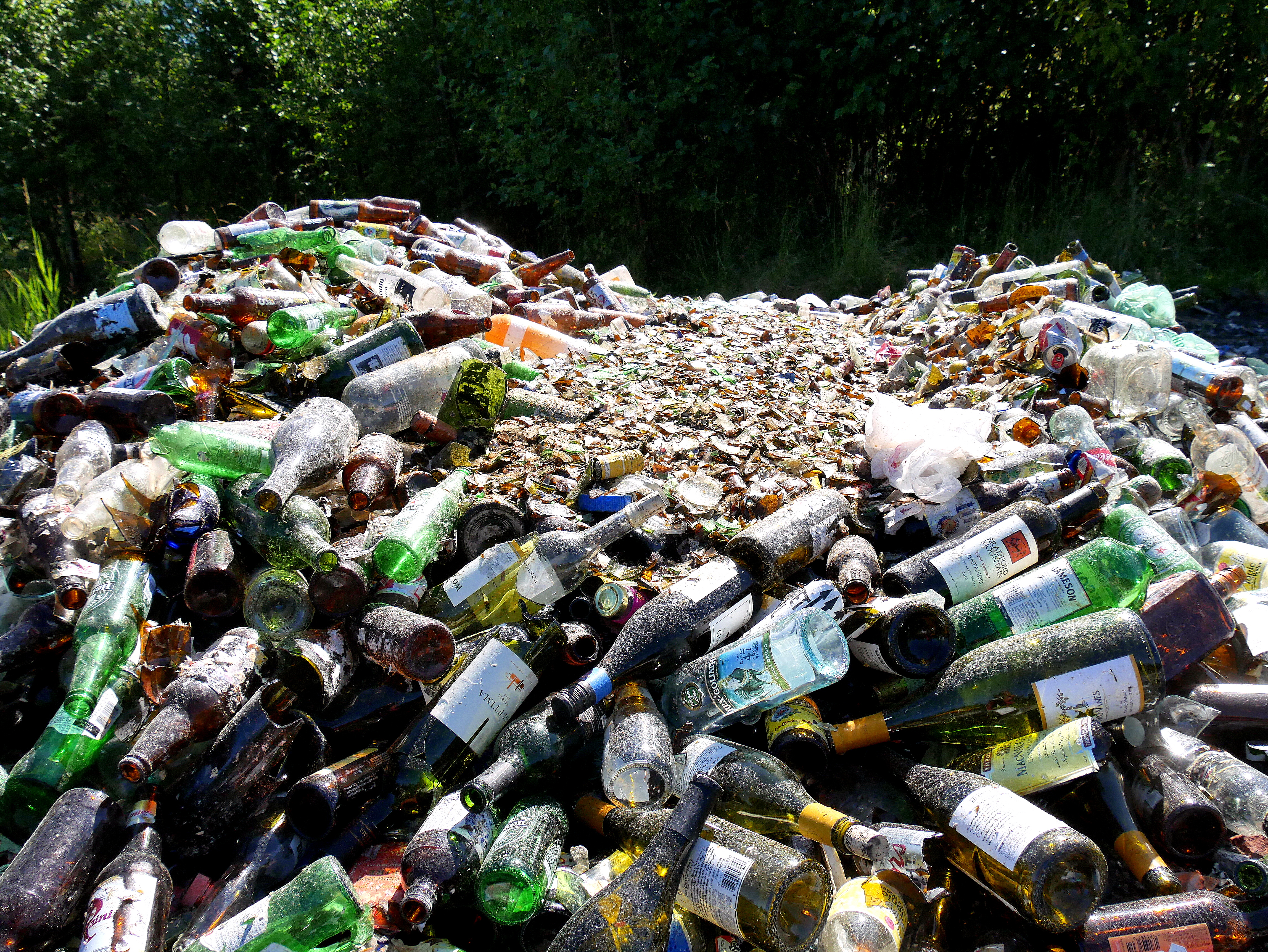 talking trash glass reused in southeast landfills