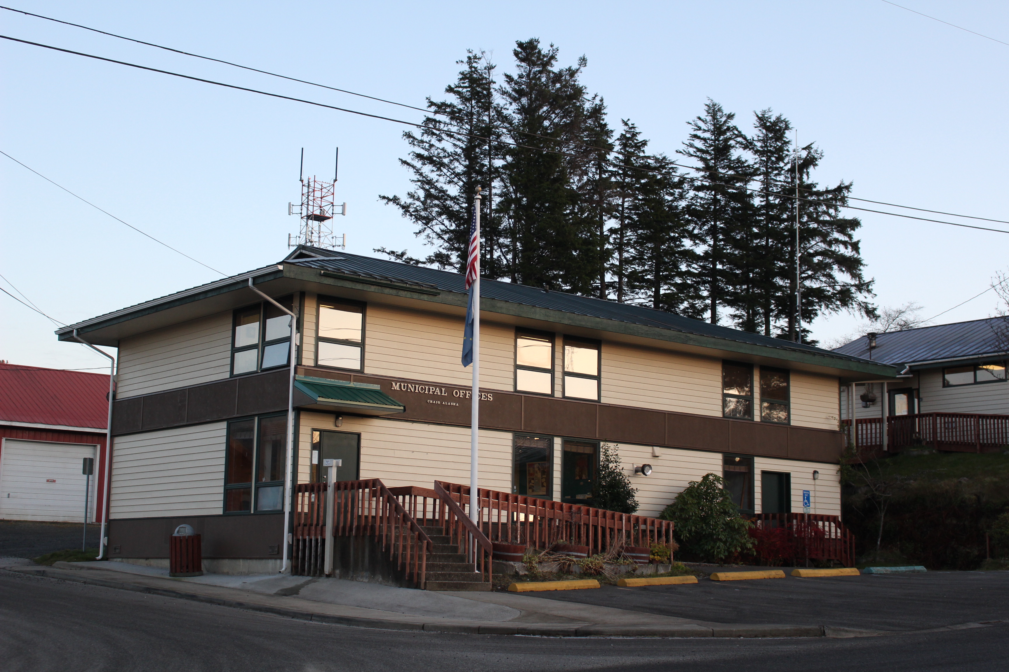 POW Craig Municipal Building (Photo by Elizabeth Jenkins/Alaska's