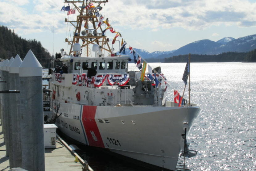 Coast Guard Fast Response Cutter John McCormick in Ketchikan in 2017.