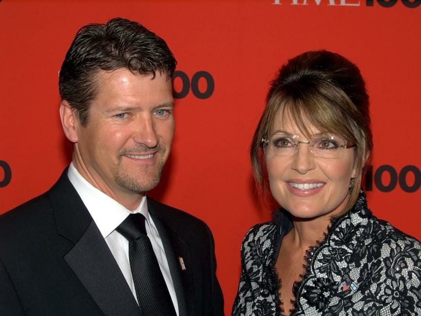 Todd Palin and Sarah Palin at the 2010 Time 100 Gala.