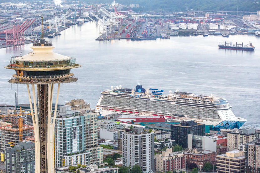 Norwegian Bliss in Seattle 2018 05 30
