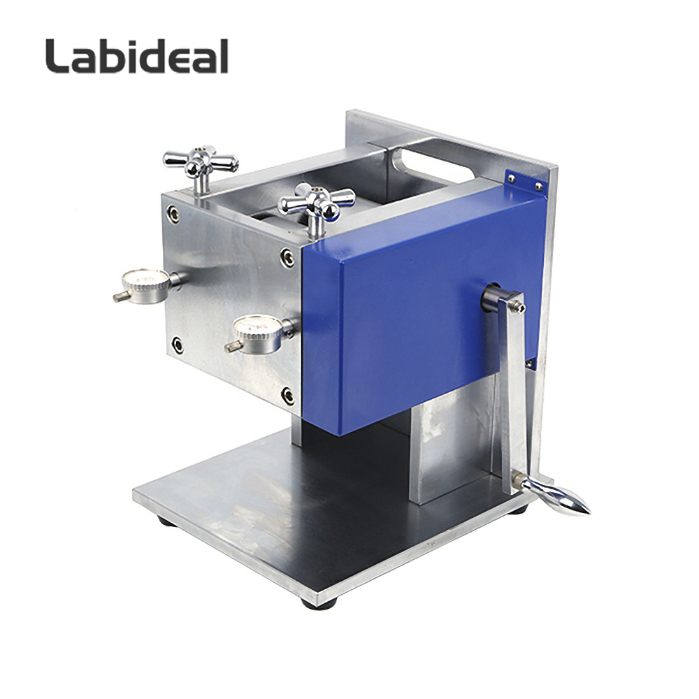 Vertical Manual Rolling Press Machine for Battery Electrode Calendering