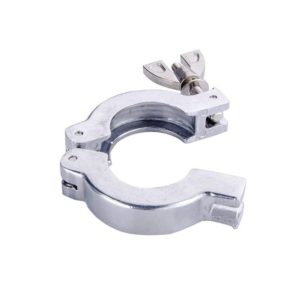 NW/KF Stainless Steel Flange Clamp + Centering Orings
