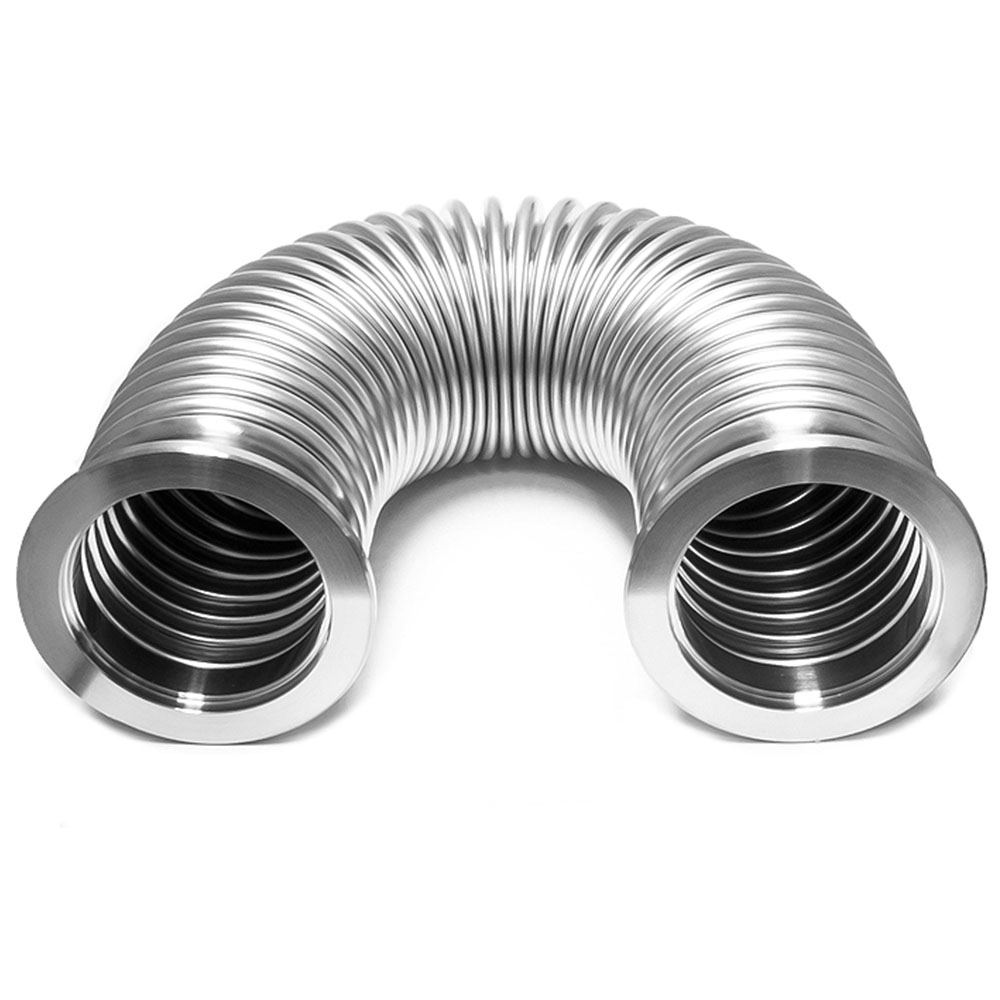 Bellows Hose Metal KF25, 10 Inch,250mm, Flex Coupling, ISOKF Flange