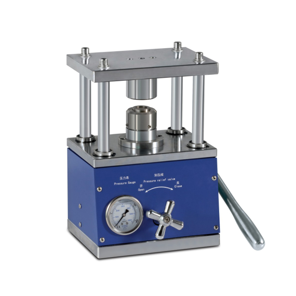 Coin Cell Manual Hydraulic Sealing Machine for Button Cell Assembly