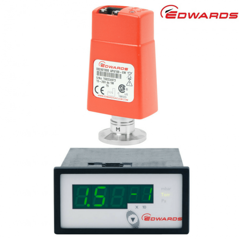 Edwards Pirani Corrosive Gauge Package APG100XLC + ADC Controller