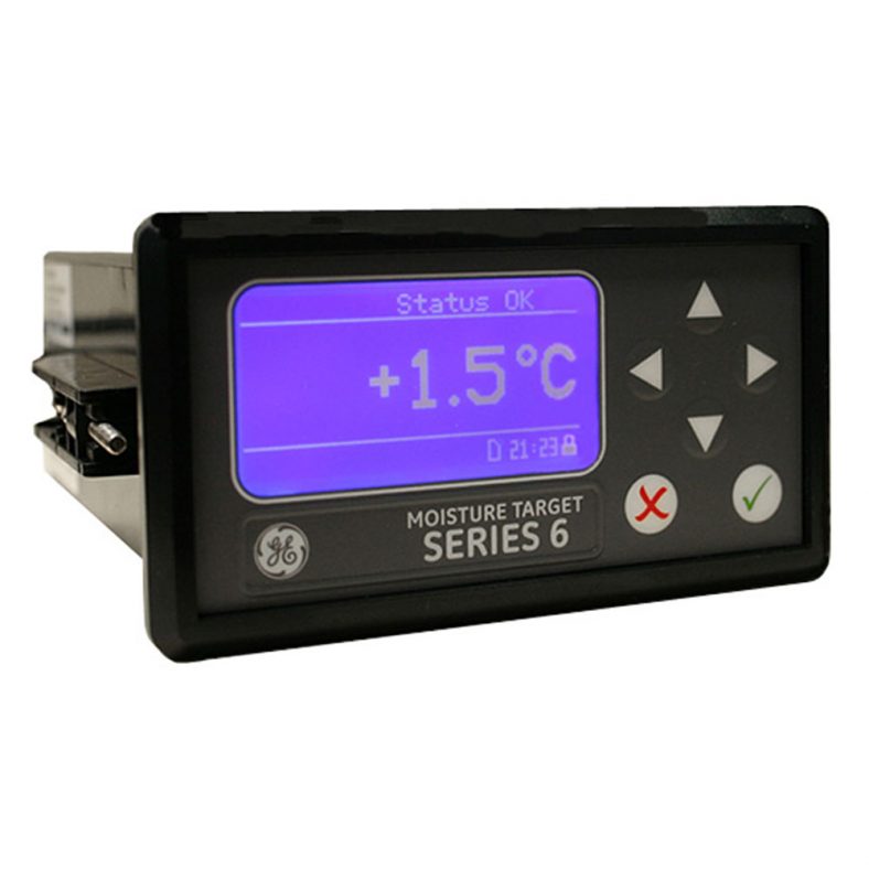 GE Panametrics, MTS6, OEM, Moisture Analyzer, display