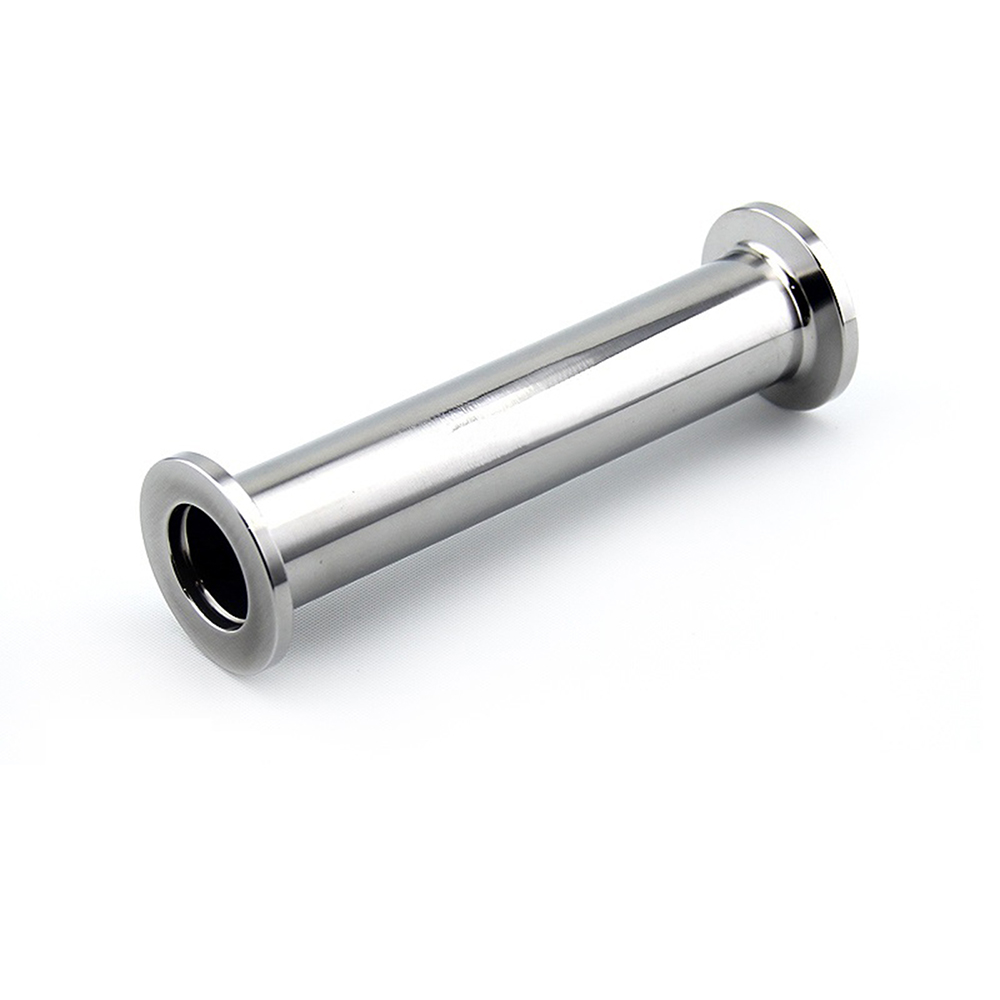 KF16 Vacuum Straight Through, 304 Stainless Steel, Equal Diameter, 200mm