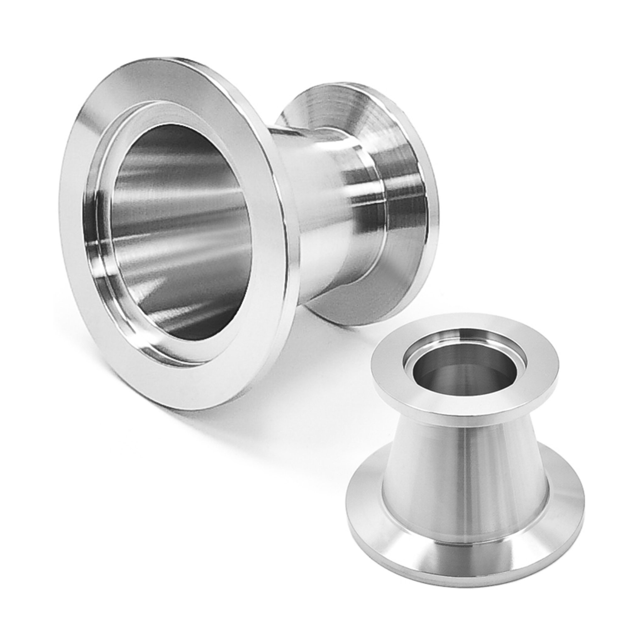 Vacuum Conical Reducer, NW/KF40 To NW/KF25, Vacuum Fitting, 304