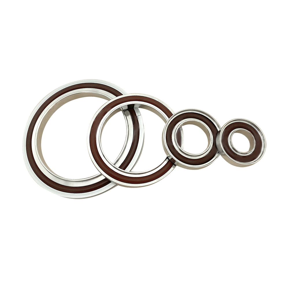 Stainless Steel Center Bracket + Fluorine Rubber Ring + Stainless Steel Outer Ring