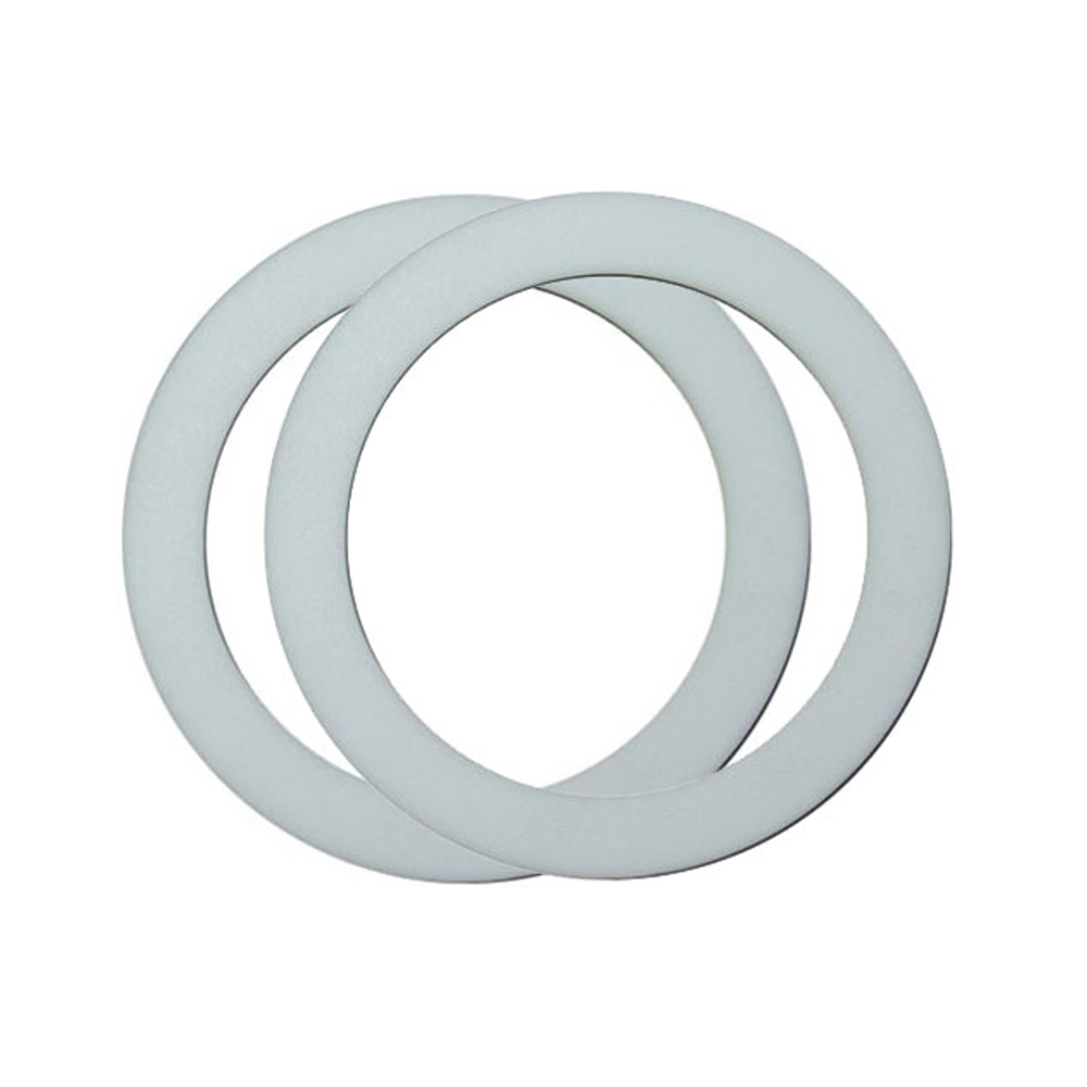 Pair of Rubber Sealing Gaskets for PQ-N Series Ball Mill Jars