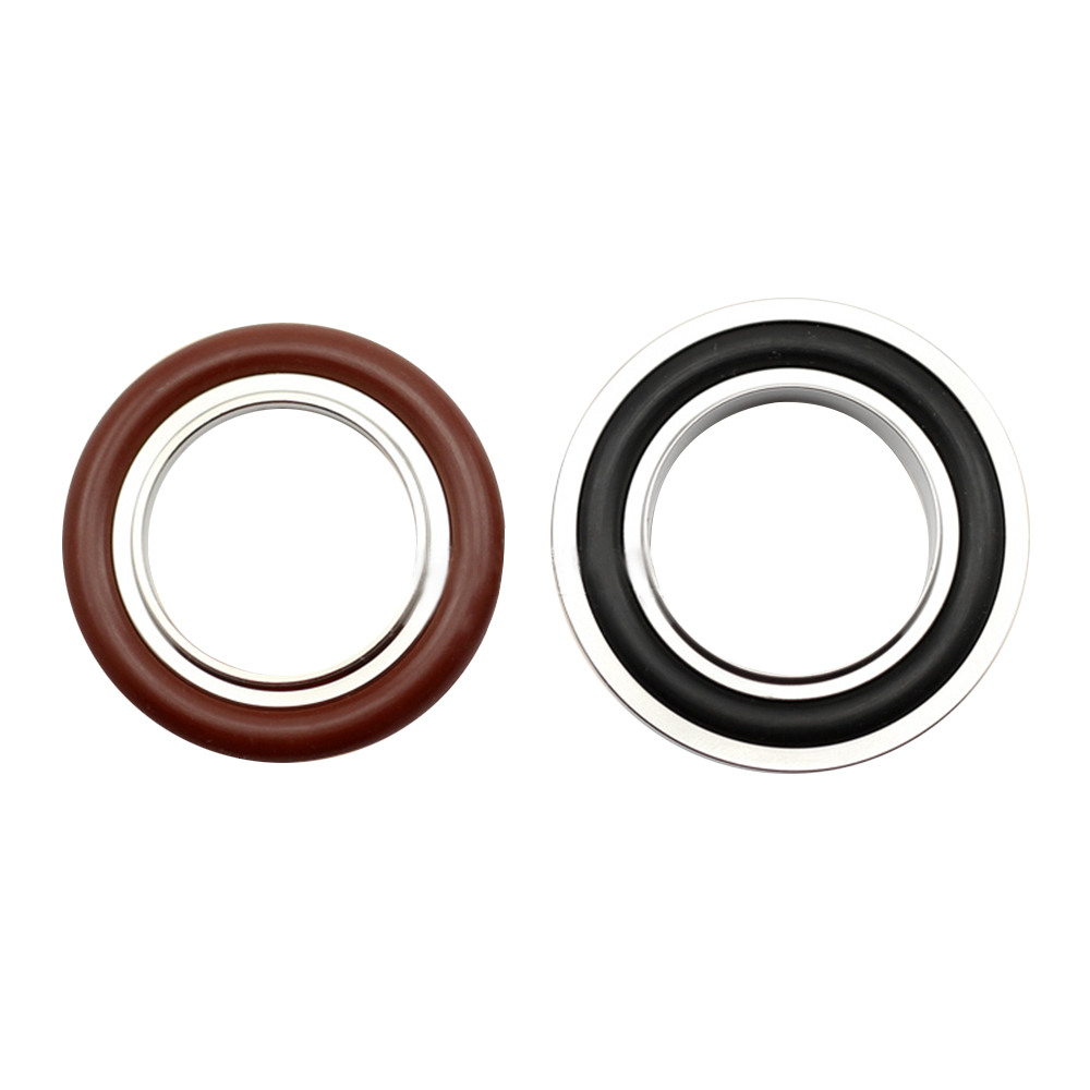 KF10 Stainless Steel Center Bracket + Fluorine Rubber Ring + Stainless Steel Outer Ring