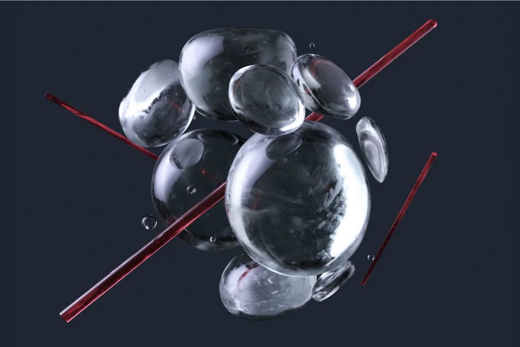 Image of a water molecule