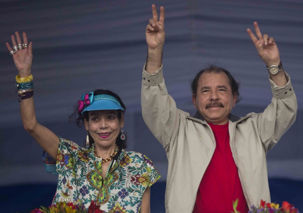 daniel ortega, Rosario Murillo, Unión europea