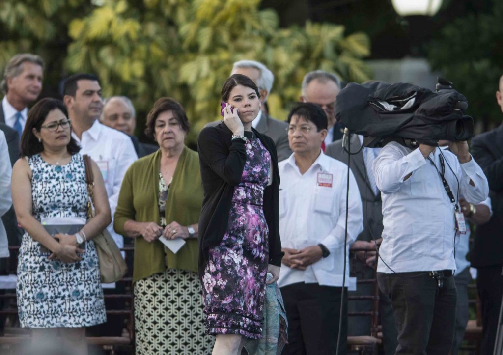 Camila Ortega, toma de posesión