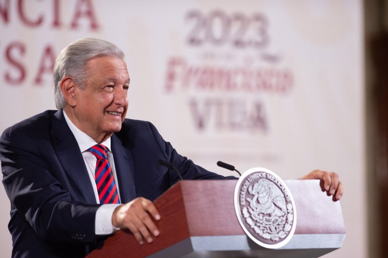 “Gané la apuesta, fue una farsa lo de del Frente”: López Obrador