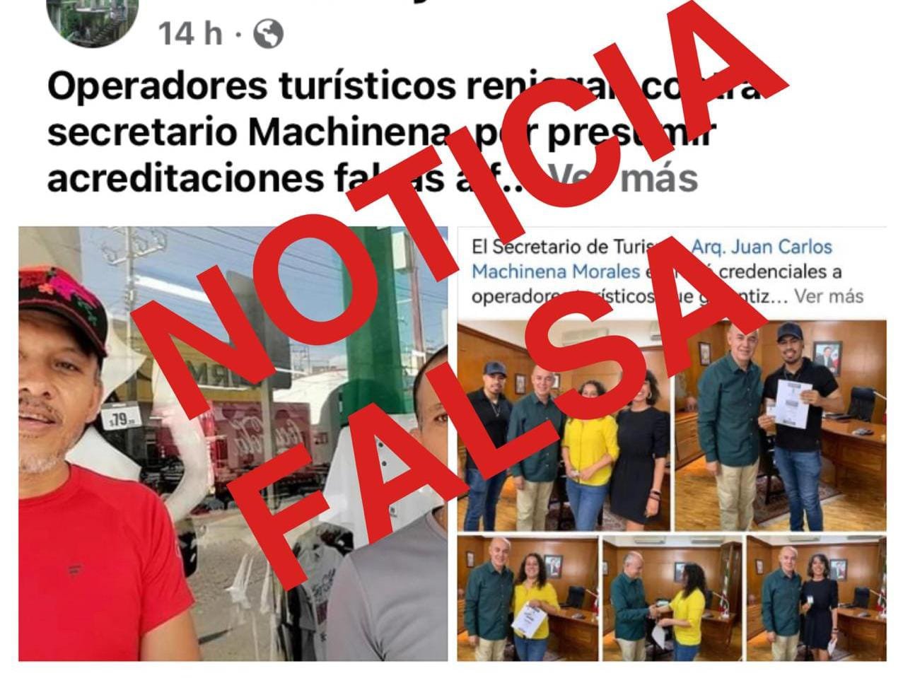 SECTUR LLAMA A NO CAER EN INFORMACIÓN FALSA