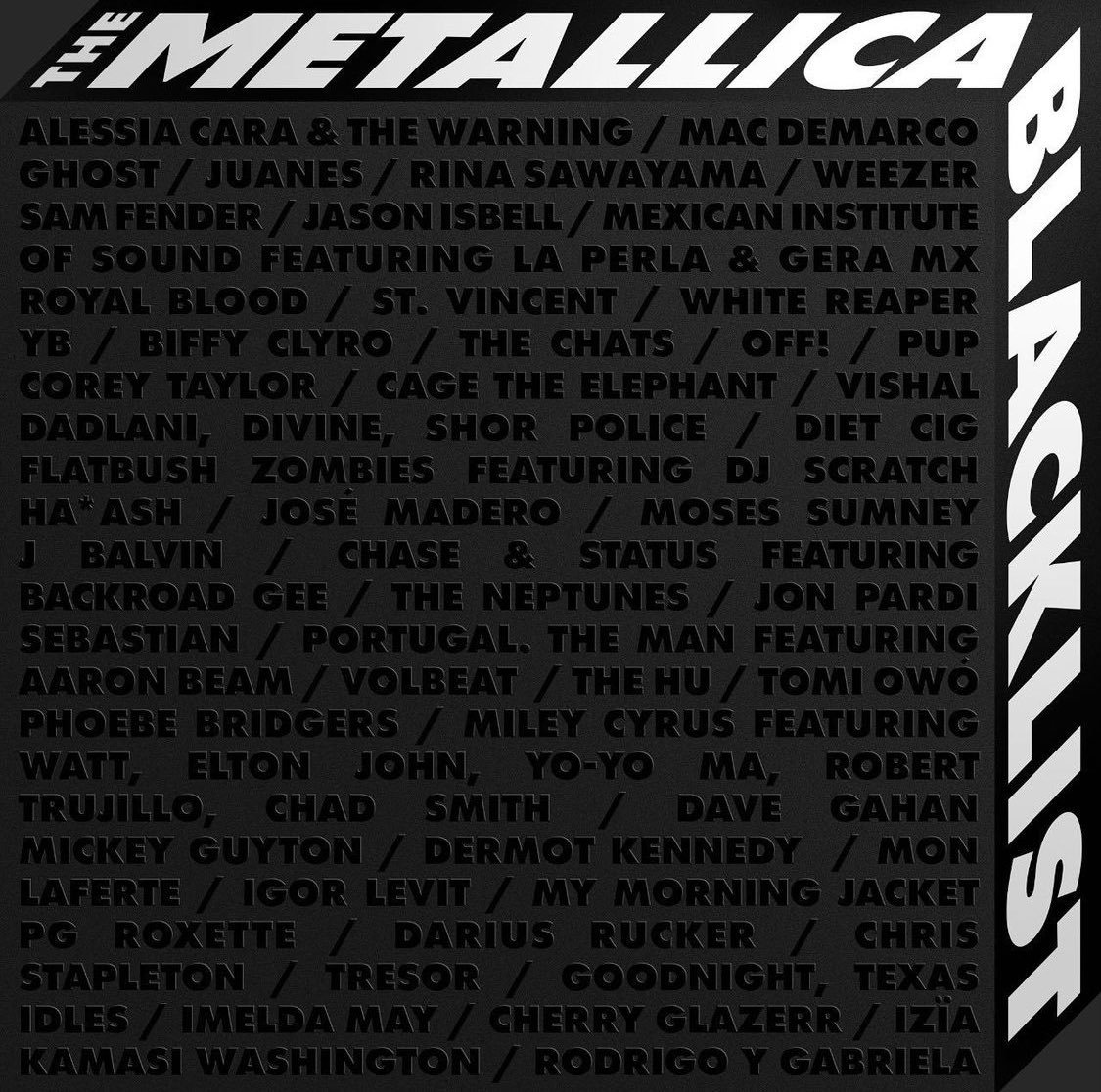 La Saga | José Madero, Miley Cyrus y J Balvin estarán en disco de Metallica