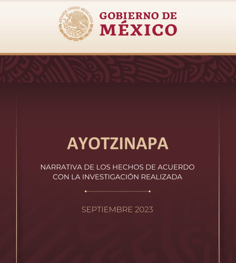 Presidencia revela informe del caso Ayotzinapa