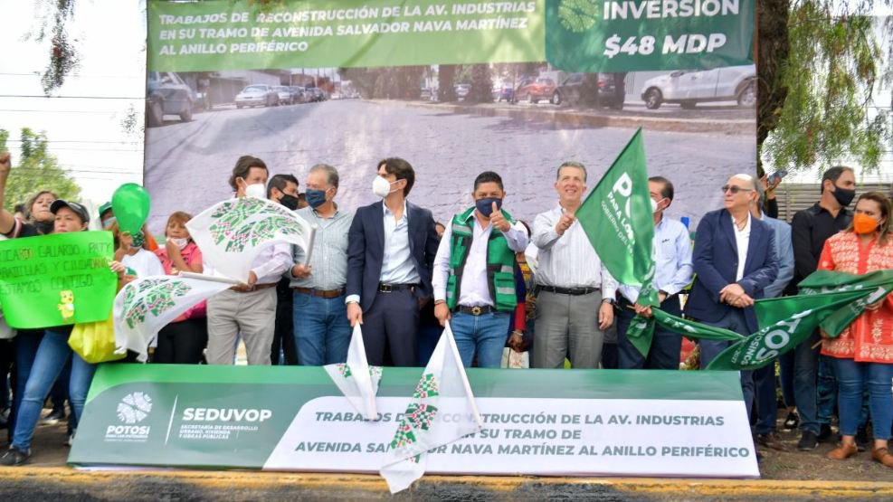 Con 100 mpd, SLP arranca rehabilitación de Av. Industrias.jpg