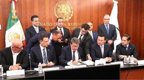 Grupos parlamentarios en el Senado avalan leyes secundarias de Guardia Nacional