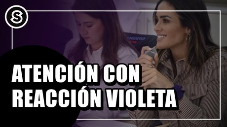 DANY ATENCIÓN CON REACCIÓN VIOLETA