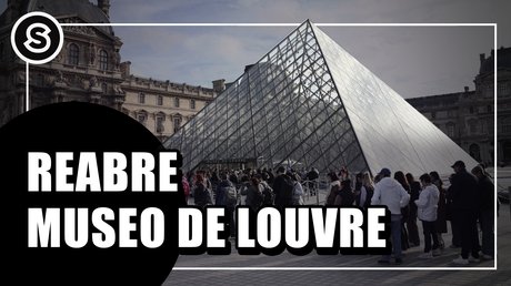DANY REABRE MUSEO DE LOUVRE