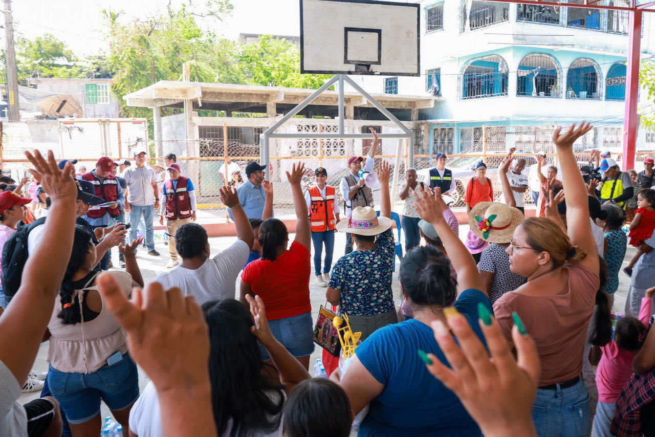 Brigadas integrales en Acapulco para apoyar a la población