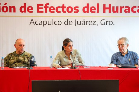 Acciones en beneficio de la población tras el huracán Otis