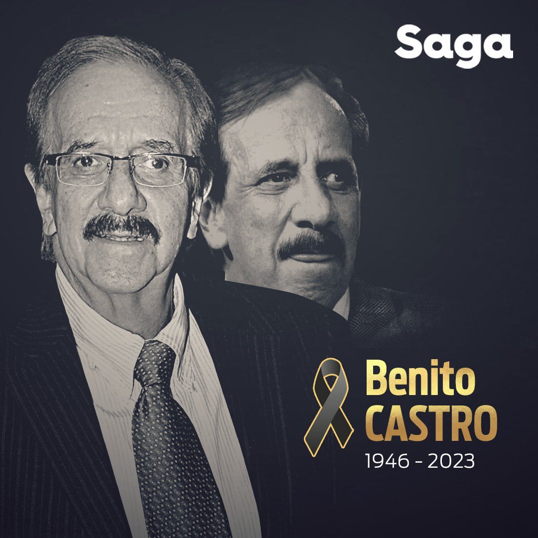 Falleció el gran Benito Castro