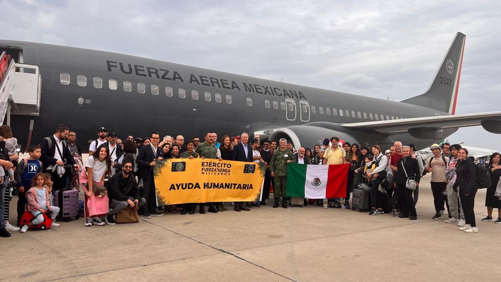 LLEGAN MEXICANOS A MADRID, PROVENIENTES DE ISRAEL