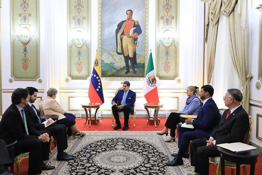 Nicolás Maduro visita México por segunda ocasión