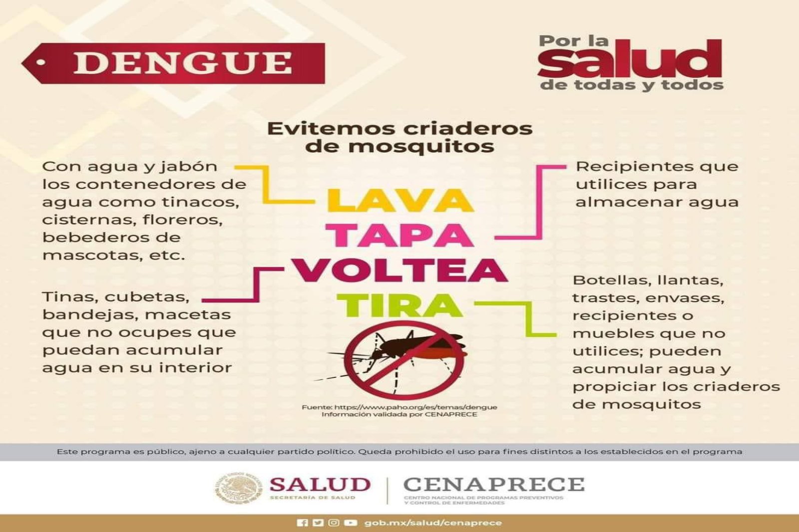 prevención dengue