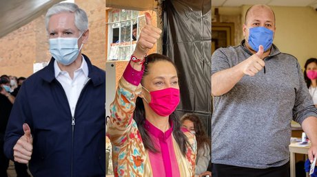 Gobernadores acuden a votar.jpg