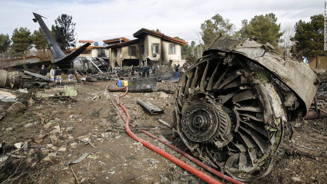 Avión ucraniano Irán