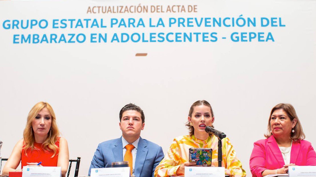MARIANA RODRÍGUEZ LLAMA A TRABAJAR PARA ACABAR CON EL EMBARAZO INFANTÍL* .jpg