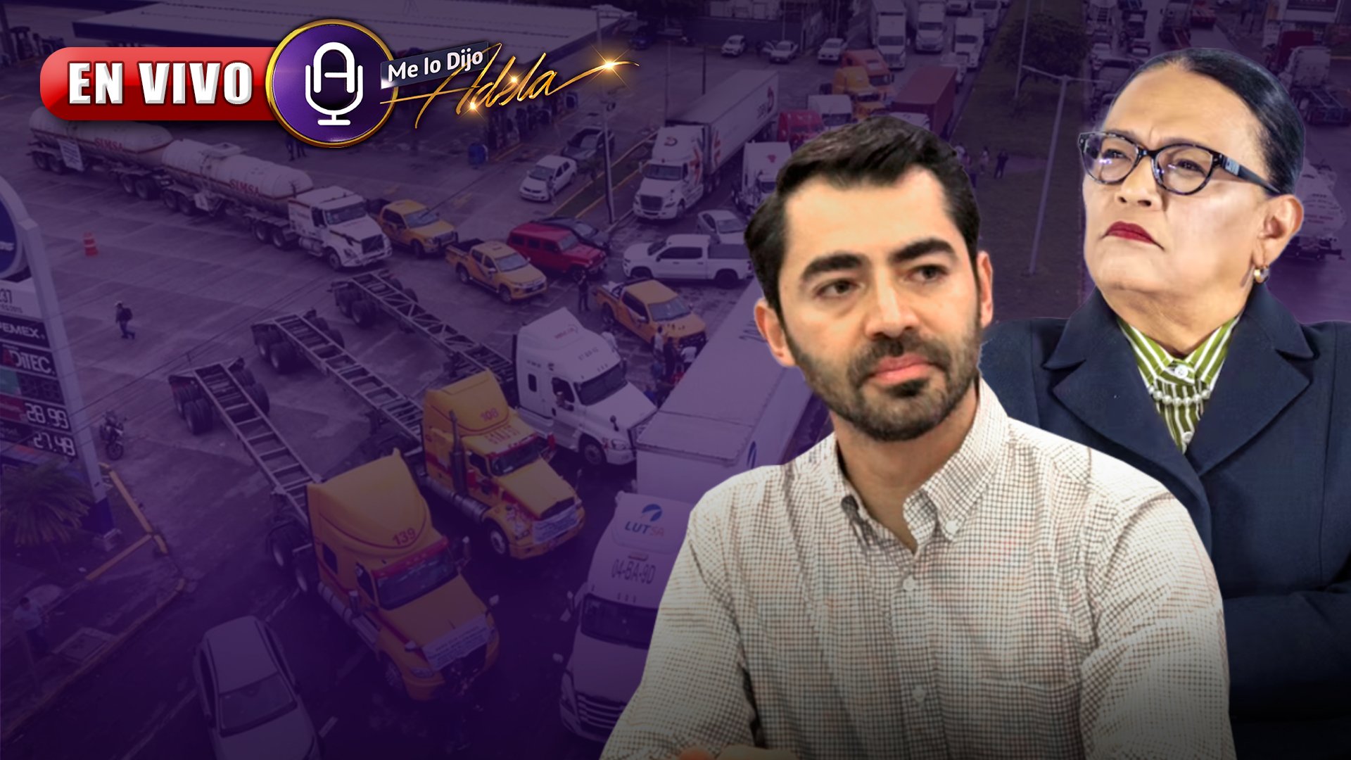 ME LO DIJO ADELA INE TRANSPORTISTAS DEBATE