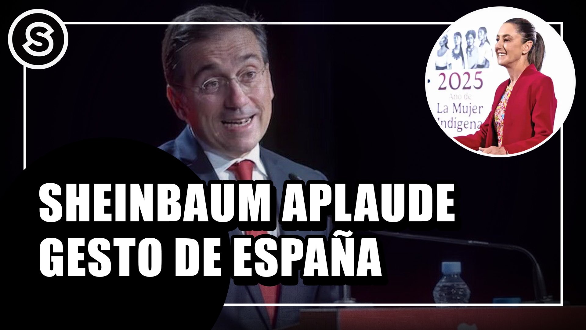 MIGUE SHEINBAUM APLAUDE