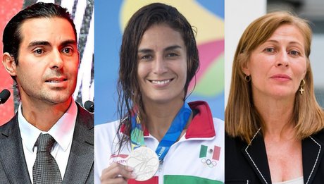 Paola Espinosa Ernesto D'Alessio Tatiana Clouthier.jpg