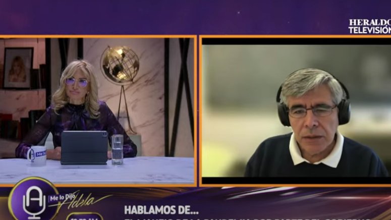 RAUL ROJAS television covid.jpg