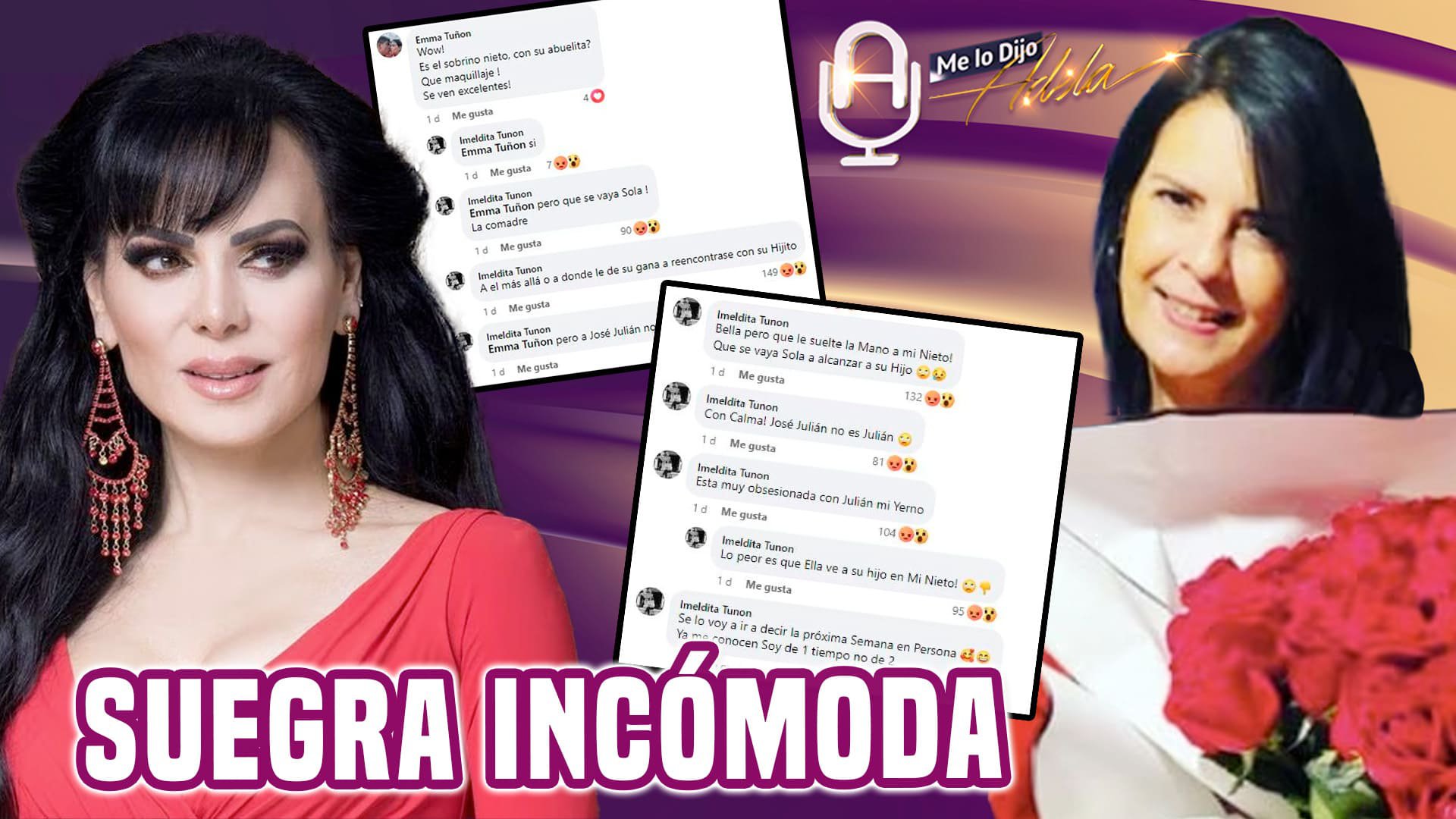 ¡METICHE! Maribel Guardia, INSULTADA por su CONSUEGRA en Redes