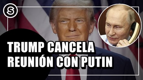 TRUMP CANCELA REUNIÓN
