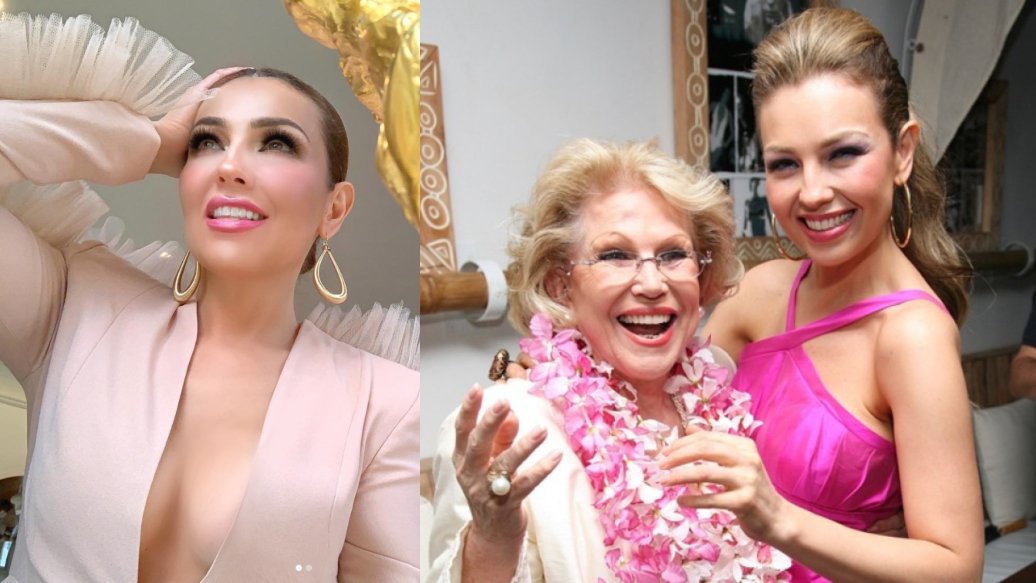 Thalia y Yolanda Miranda