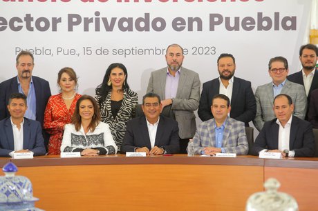 INVERSIONES EN PUEBLA ASCIENDEN A MÁS DE 3 MIL MDD: GOBERNADOR