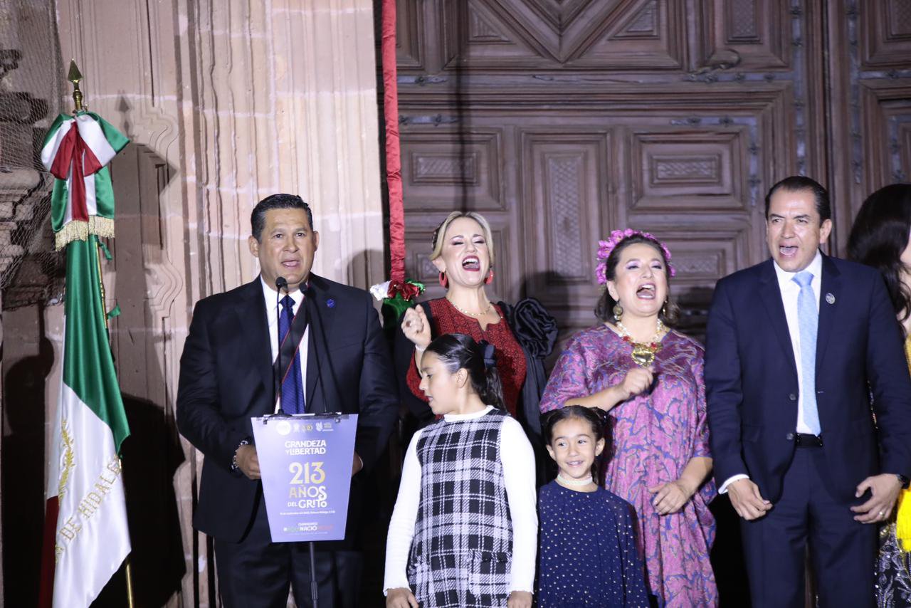 Conmemora Diego Sinhue Grito de Independencia en Dolores Hidalgo