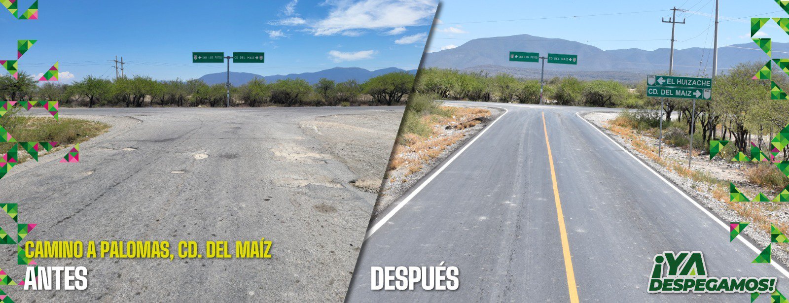 RENOVADA RED CARRETERA ESTATAL, DESPEGA EL DESARROLLO EN SLP